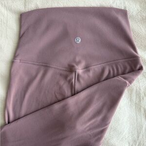 lululemon Align™ High-Rise Pant 25" in Misty Mocha